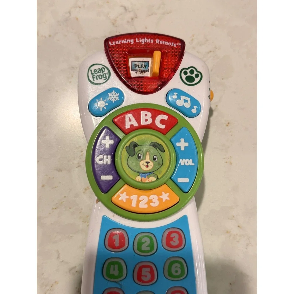 LeapFrog Learning Lights Remote Scout Toddler Educational Musical Toy 6062